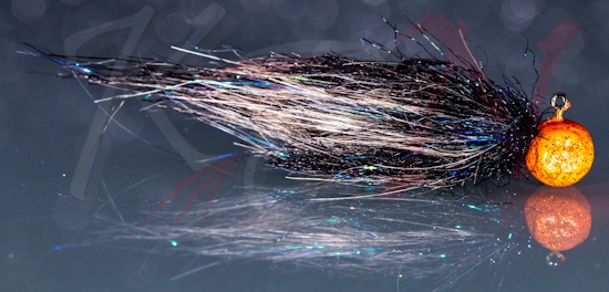 10 przyneta jig disco orange