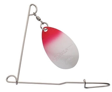 insta spinnerbait red head