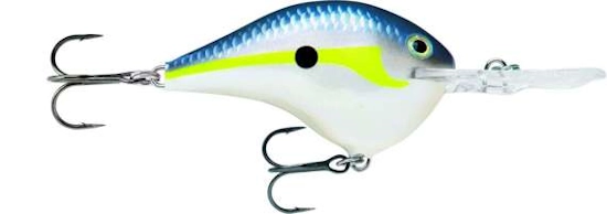 1 wobler rapala dives to